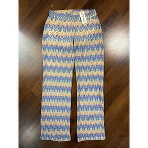 L Space NWT Sunchaser Beach Pants Cover Up Sheer Resort Vacation Sz M